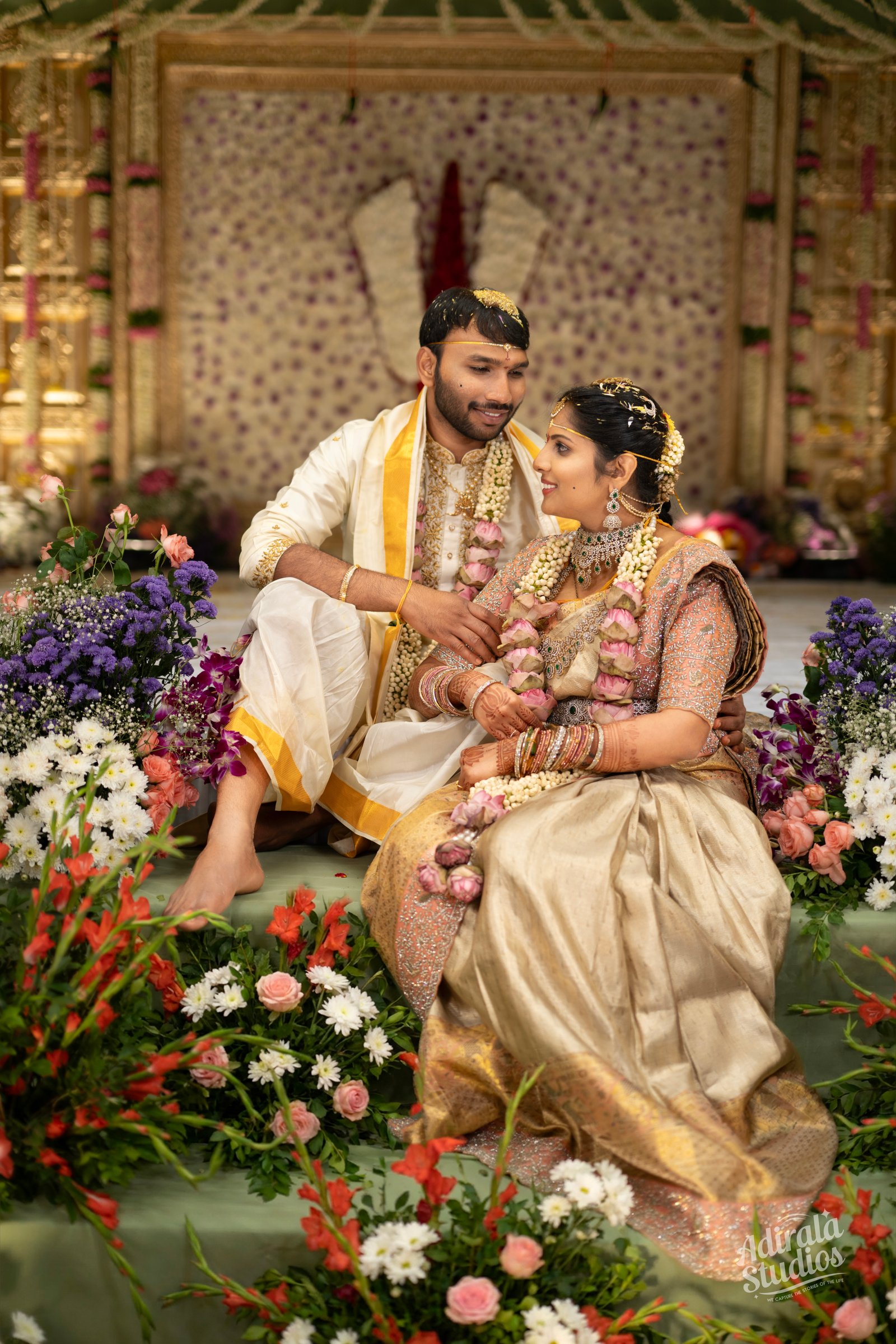 Nikitha and Vivek wedding moment
