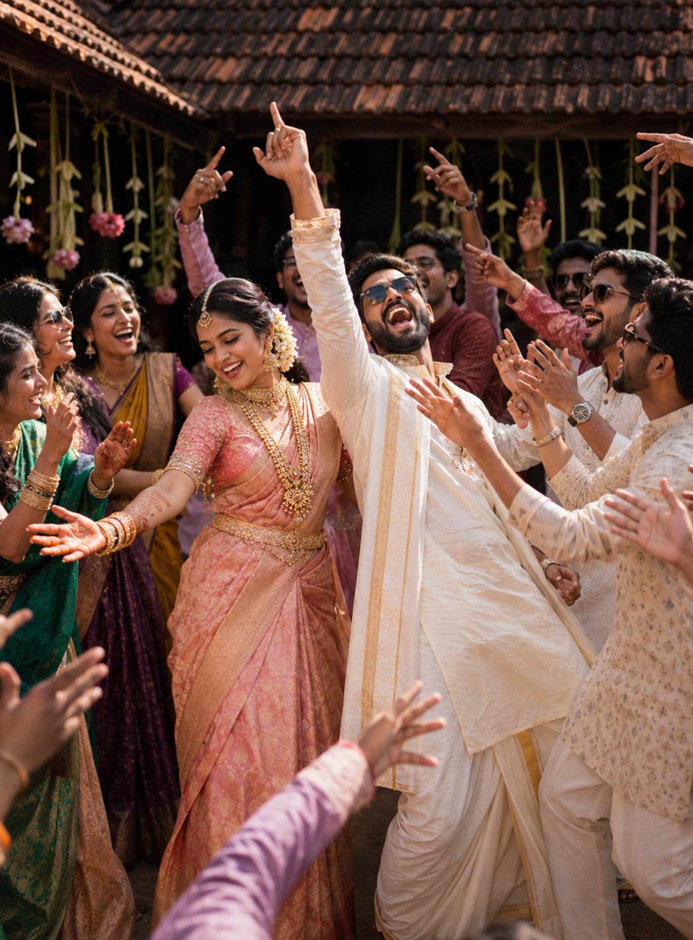 Sriya and Varun wedding portrait