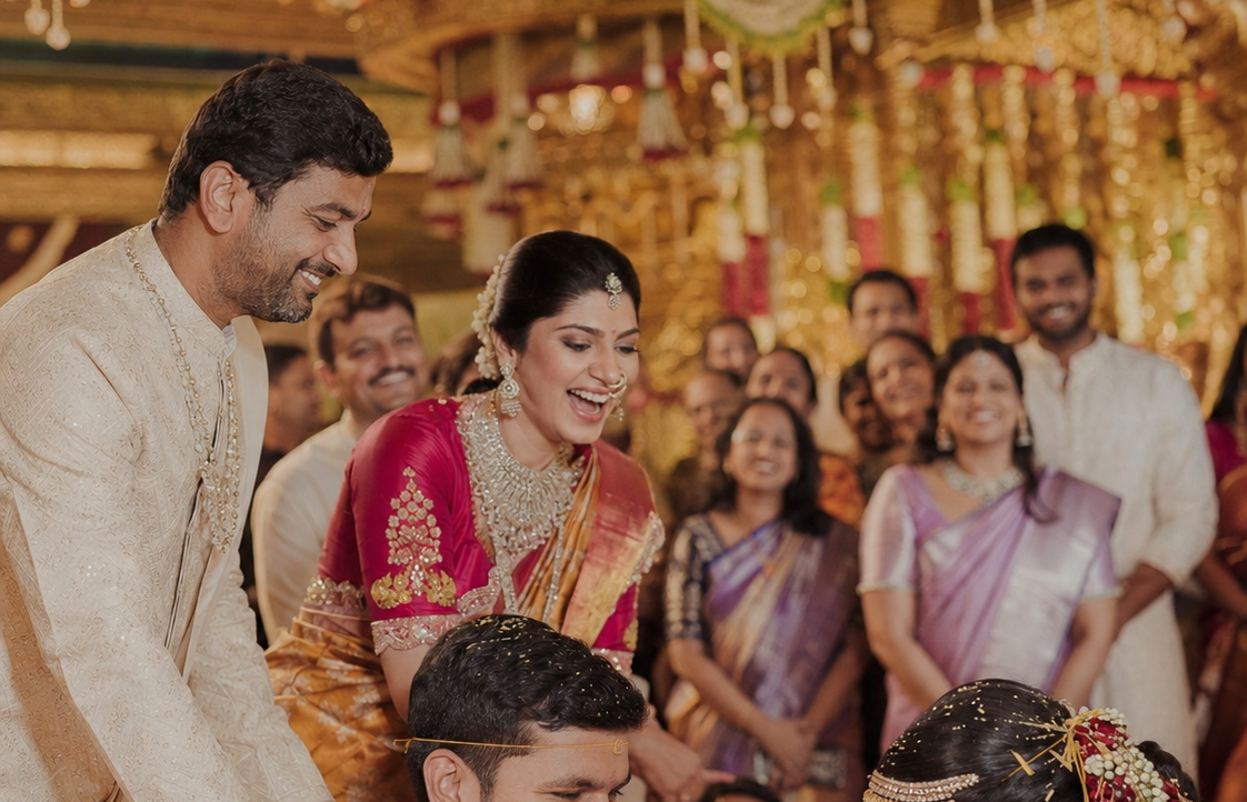 Ananya and Sai Kiran wedding moment