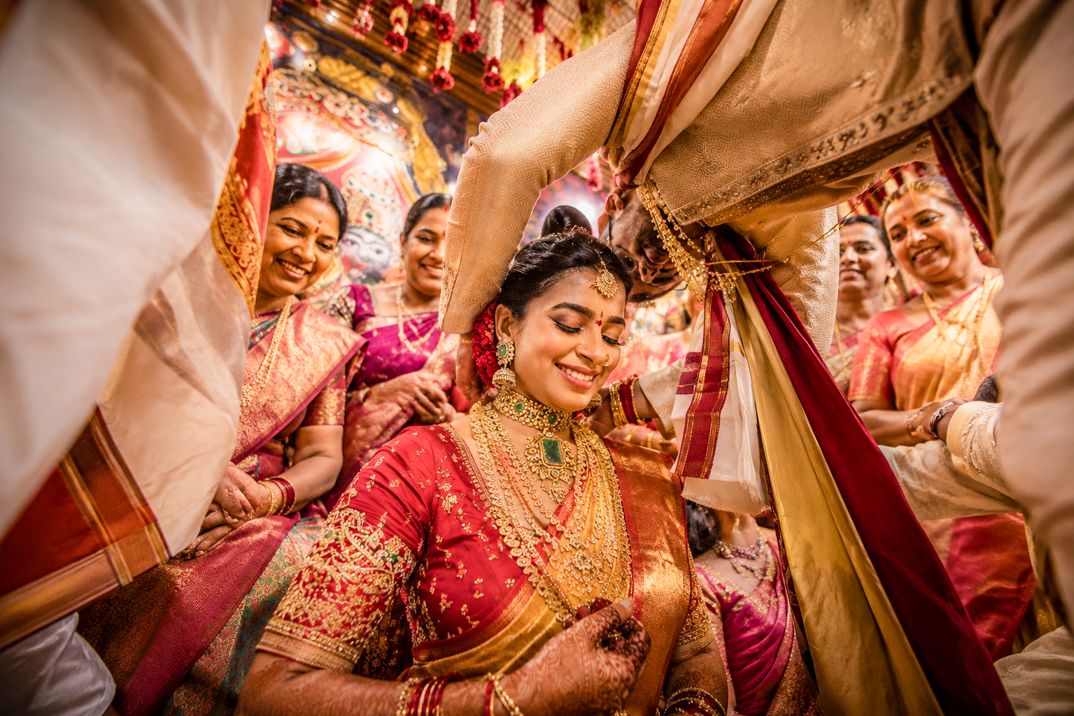 Hyderabad wedding photography by Adirala Studios