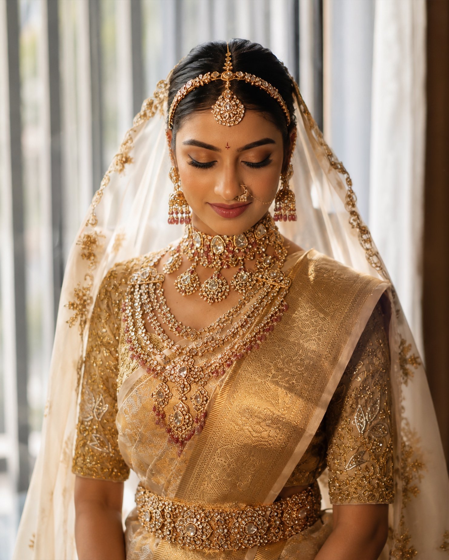 Indian wedding jewellery details