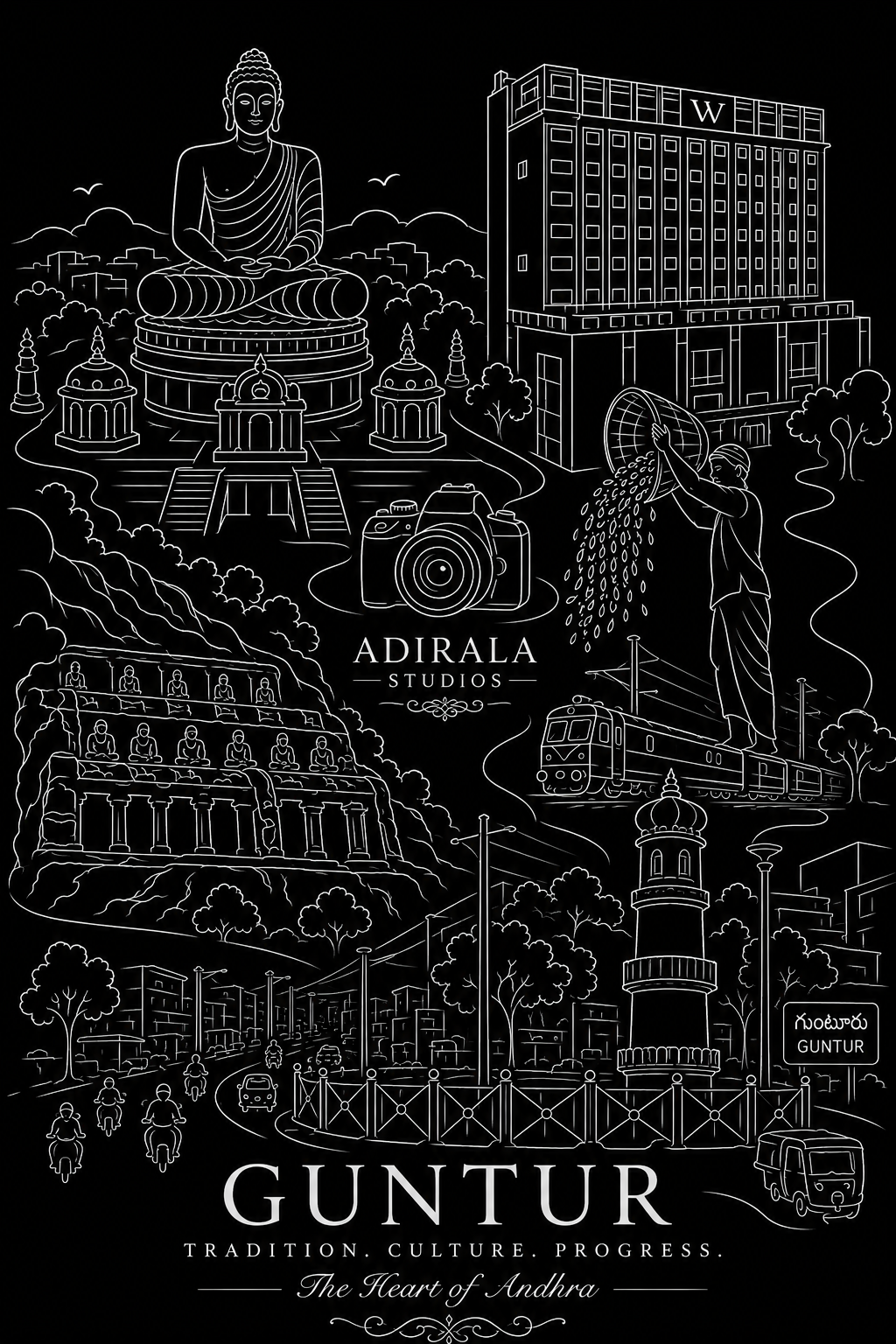 Wedding photography in Guntur by Adirala Studios