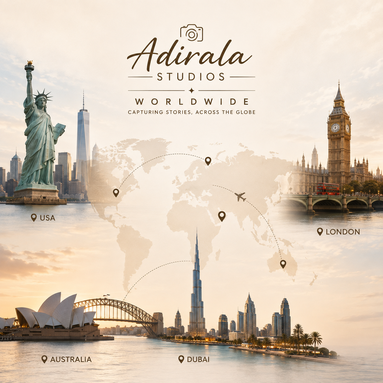 Destination wedding photography worldwide by Adirala Studios