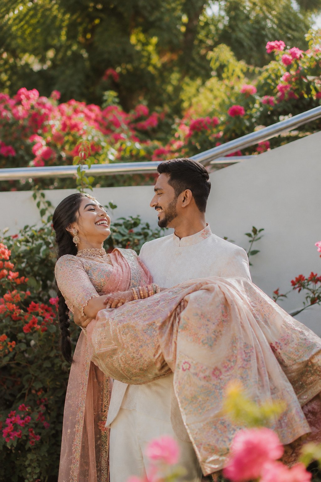 Candid wedding photography capturing natural laughter